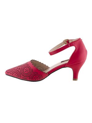 pink back strap sandals - 16305211 - Standard Image - 2