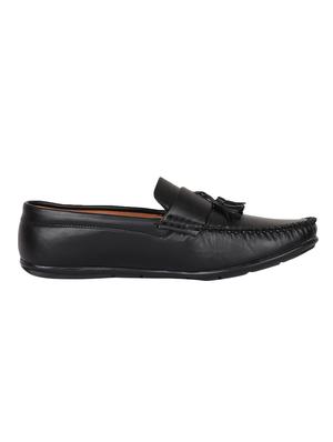 entheronic black slip on loafers - 16306043 - Standard Image - 2