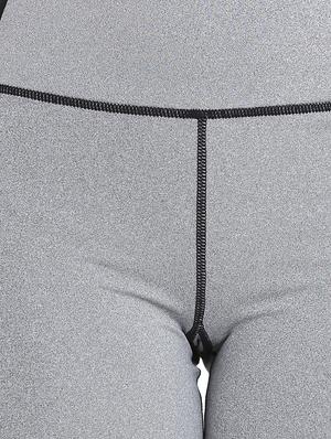 stitch detail color block sports capri - 16306848 - Standard Image - 5