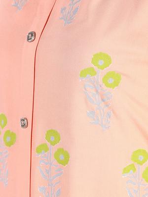 block print kurta palazzo set - 16308011 - Standard Image - 5