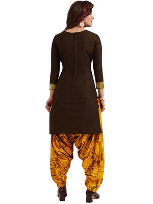 printed unstitched patiyala suit - 16308778 - Standard Image - 2