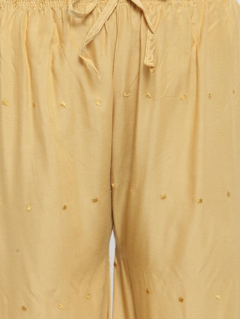 embroidered solid palazzo - 16309470 - Zoom Image - 5