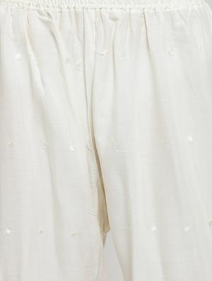 Embroidered solid palazzo - 16309472 - Standard Image - 5