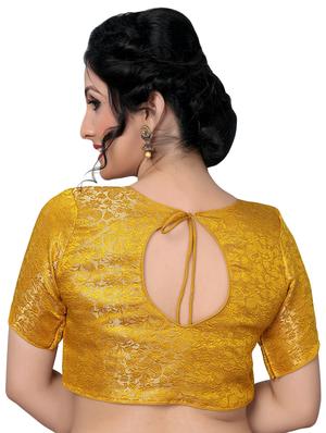 Self-design solid blouse - 16309656 - Standard Image - 2