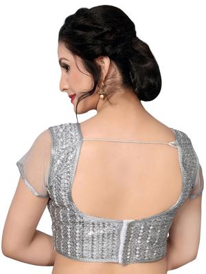 sequined solid blouse - 16309658 - Standard Image - 2