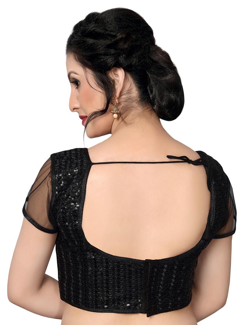 sequined solid blouse - 16309659 - Zoom Image - 2