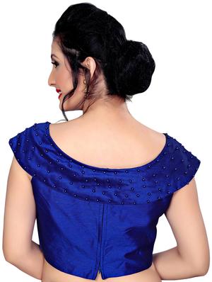 embellished solid blouse - 16309662 - Standard Image - 2