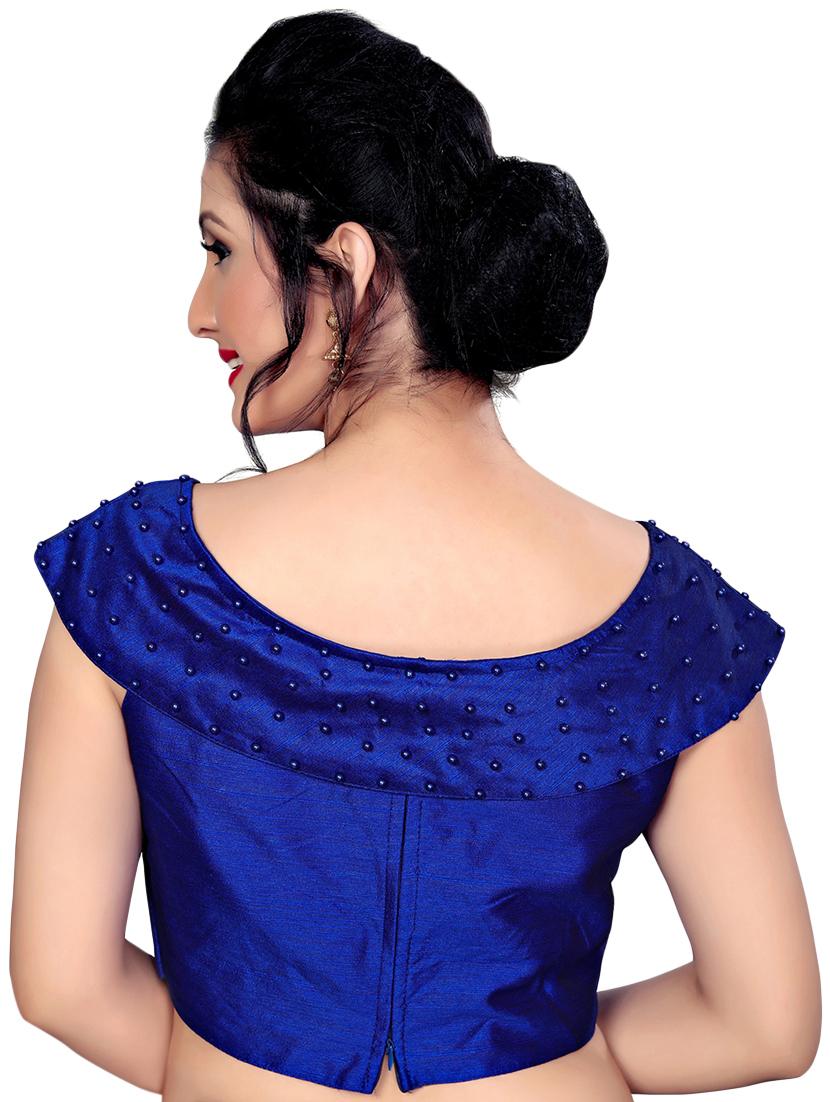 embellished solid blouse - 16309662 - Zoom Image - 2