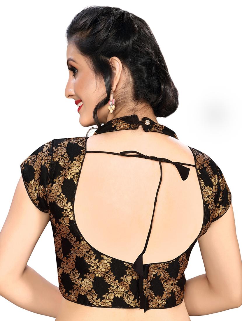 self-design blouse with drawstring - 16309700 - Zoom Image - 2