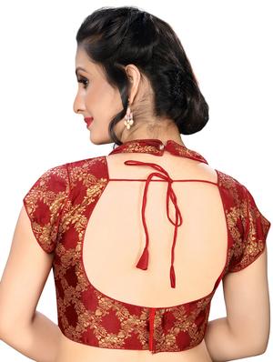 self-design blouse with drawstring - 16309702 - Standard Image - 2