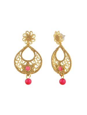 gold brass other earring - 16310583 - Standard Image - 2