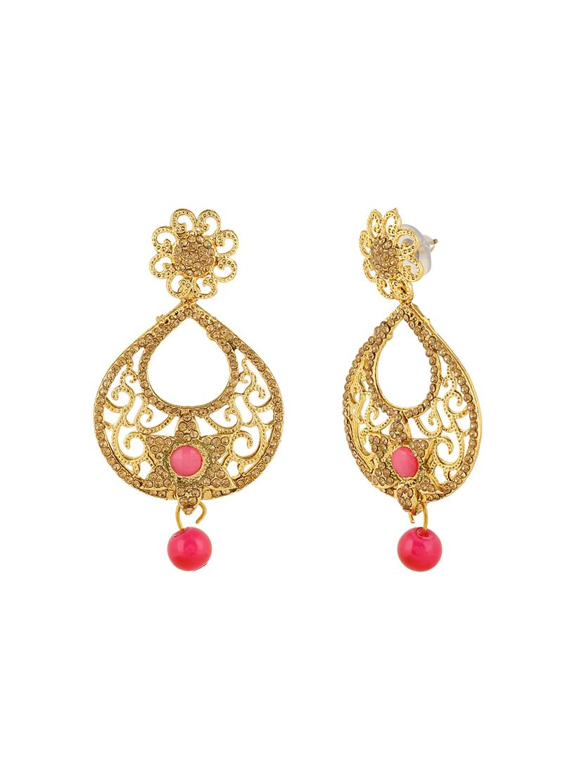 gold brass other earring - 16310583 - Zoom Image - 2