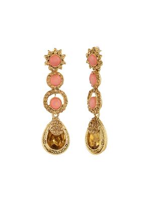 gold brass other earring - 16310587 - Standard Image - 2