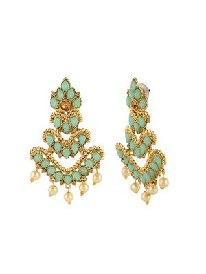 gold brass other earring - 16310593 - Standard Image - 2