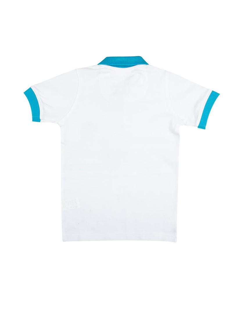 striped polo neck t-shirt - 16310980 - Zoom Image - 2
