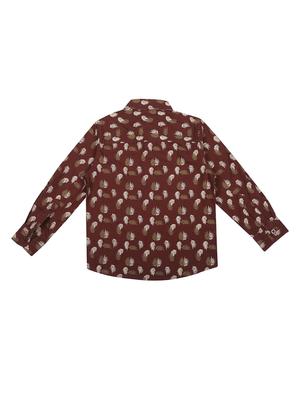 roll up sleeved tropical shirt - 16310992 - Standard Image - 2
