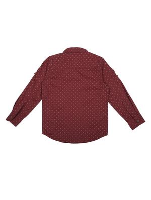 roll up sleeved quirky shirt - 16310995 - Standard Image - 2
