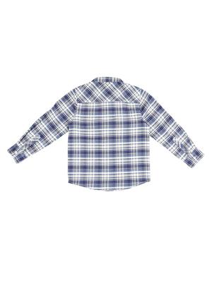 roll up sleeved checkered shirt - 16311018 - Standard Image - 2