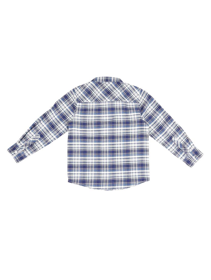 roll up sleeved checkered shirt - 16311018 - Zoom Image - 2