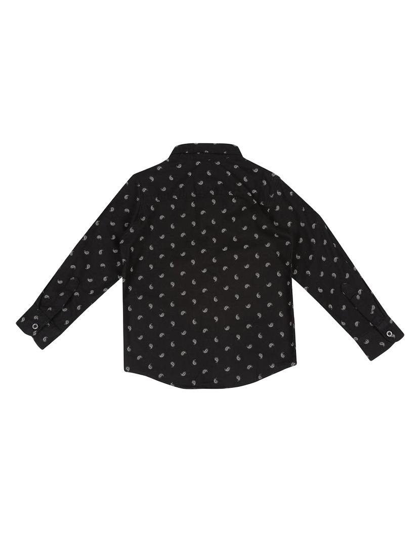 roll up sleeved paisley shirt - 16311032 - Zoom Image - 2