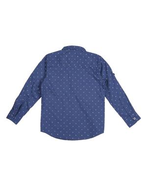 roll up sleeved quirky shirt - 16311056 - Standard Image - 2