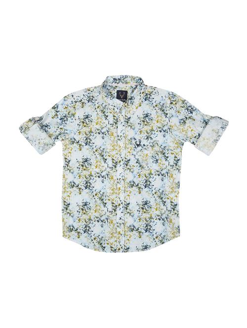 roll up sleeve tropical shirt - 16311060 - Standard Image - 1