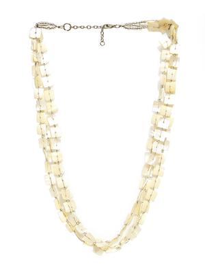 beige statement necklace - 16311676 - Standard Image - 2