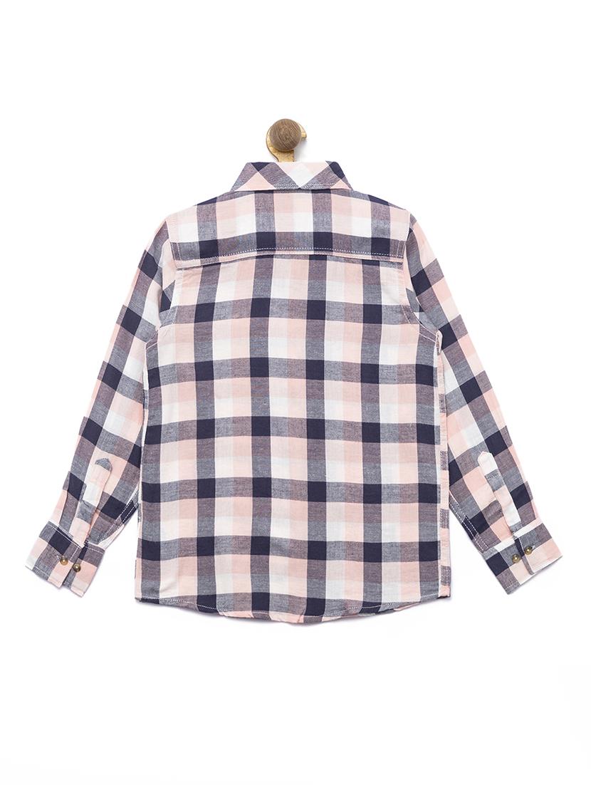 pocket patch checkered shirt - 16311718 - Zoom Image - 2