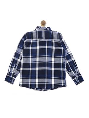 pocket patch checkered shirt - 16311720 - Standard Image - 2