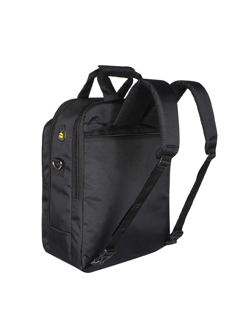 black polyester backpack - 16312443 - Zoom Image - 2