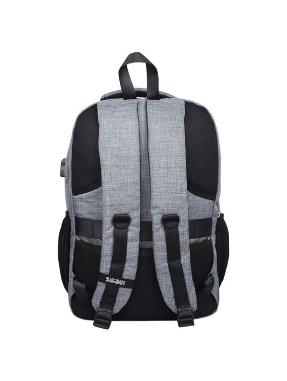 grey polyester backpack - 16312450 - Zoom Image - 2