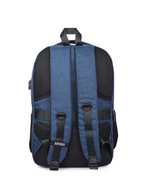 navy polyester backpack - 16312453 - Standard Image - 2