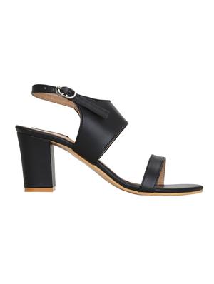 black back strap sandals - 16312619 - Standard Image - 2