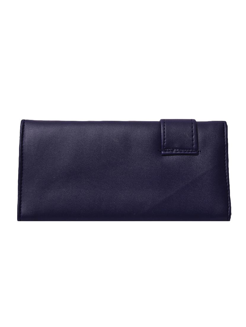 blue leatherette (pu) regular clutch - 16313252 - Zoom Image - 2
