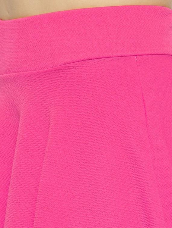 high rise solid skater skirt - 16313646 - Zoom Image - 5