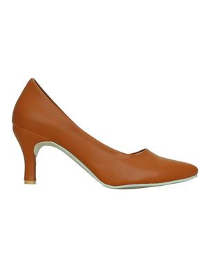 tan slip on pumps - 16314186 - Standard Image - 2