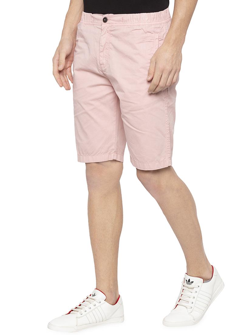 pink solid shorts - 16314206 - Zoom Image - 2