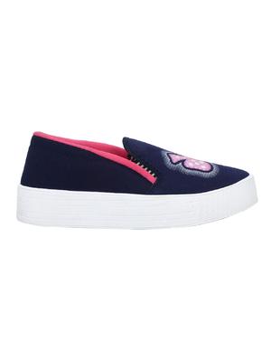 blue slip on casual shoes - 16315172 - Standard Image - 2