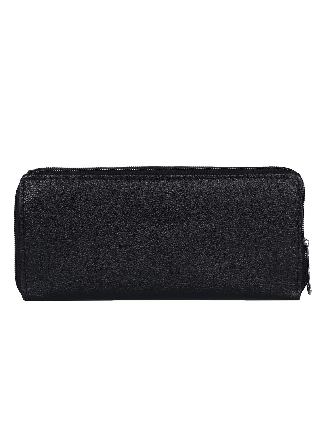 black leatherette (pu) regular clutch - 16319482 - Zoom Image - 2