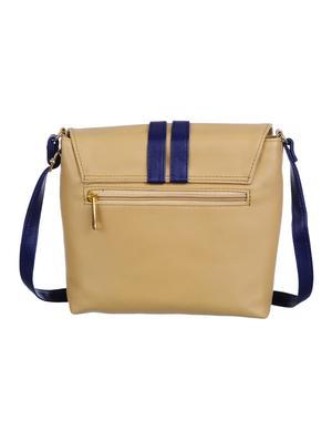orange leatherette (pu) regular sling bag - 16319488 - Standard Image - 2