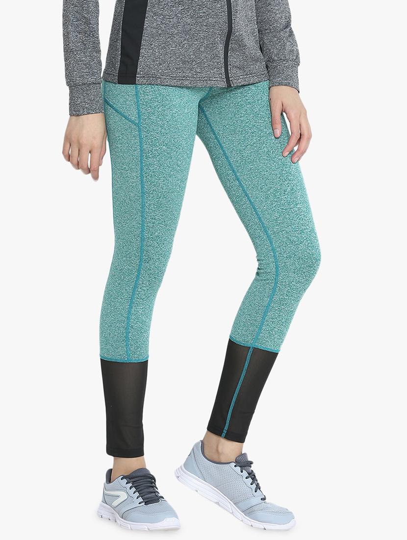 color block stitch detail legging - 16320469 - Zoom Image - 2