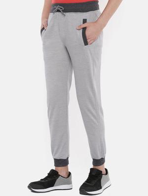 grey solid jogger - 16320886 - Standard Image - 2