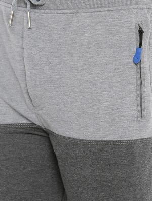 grey color block jogger - 16320904 - Standard Image - 5