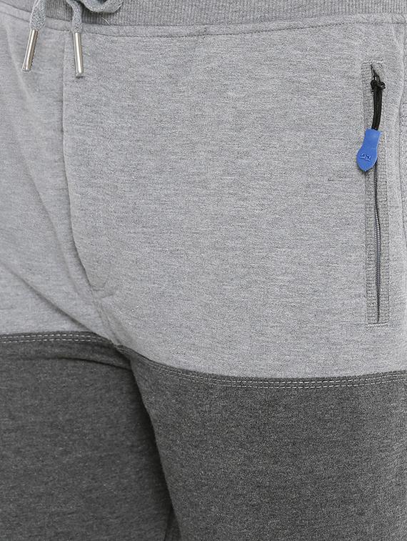 grey color block jogger - 16320904 - Zoom Image - 5