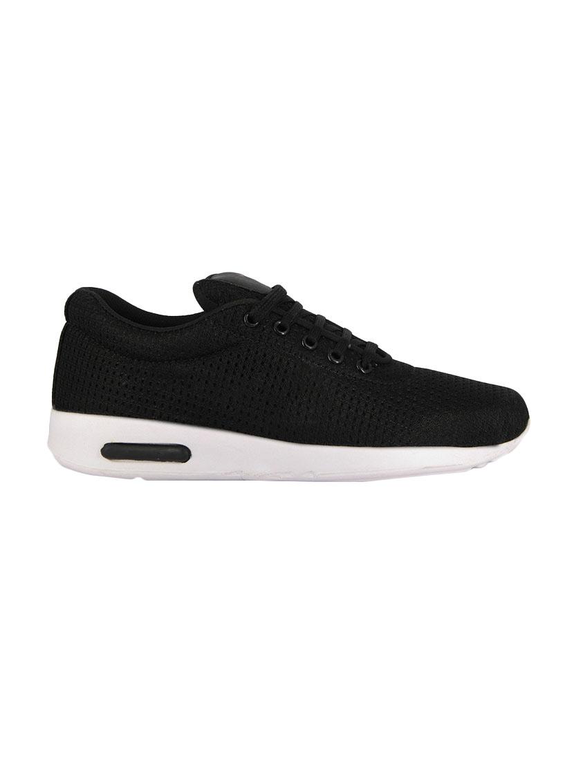 black mesh sport shoes - 16321707 - Zoom Image - 2