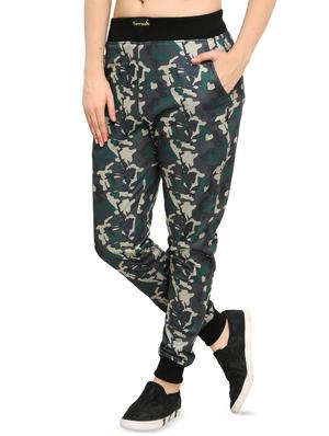 camouflage high rise joggers - 16321840 - Standard Image - 2