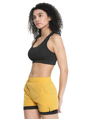 high rise sports shorts - 16321951 - Standard Image - 2