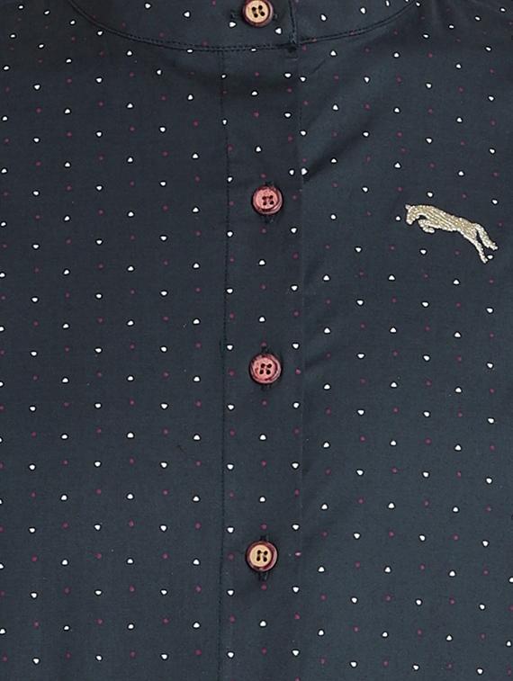 long sleeved polka dot shirt - 16322039 - Zoom Image - 5