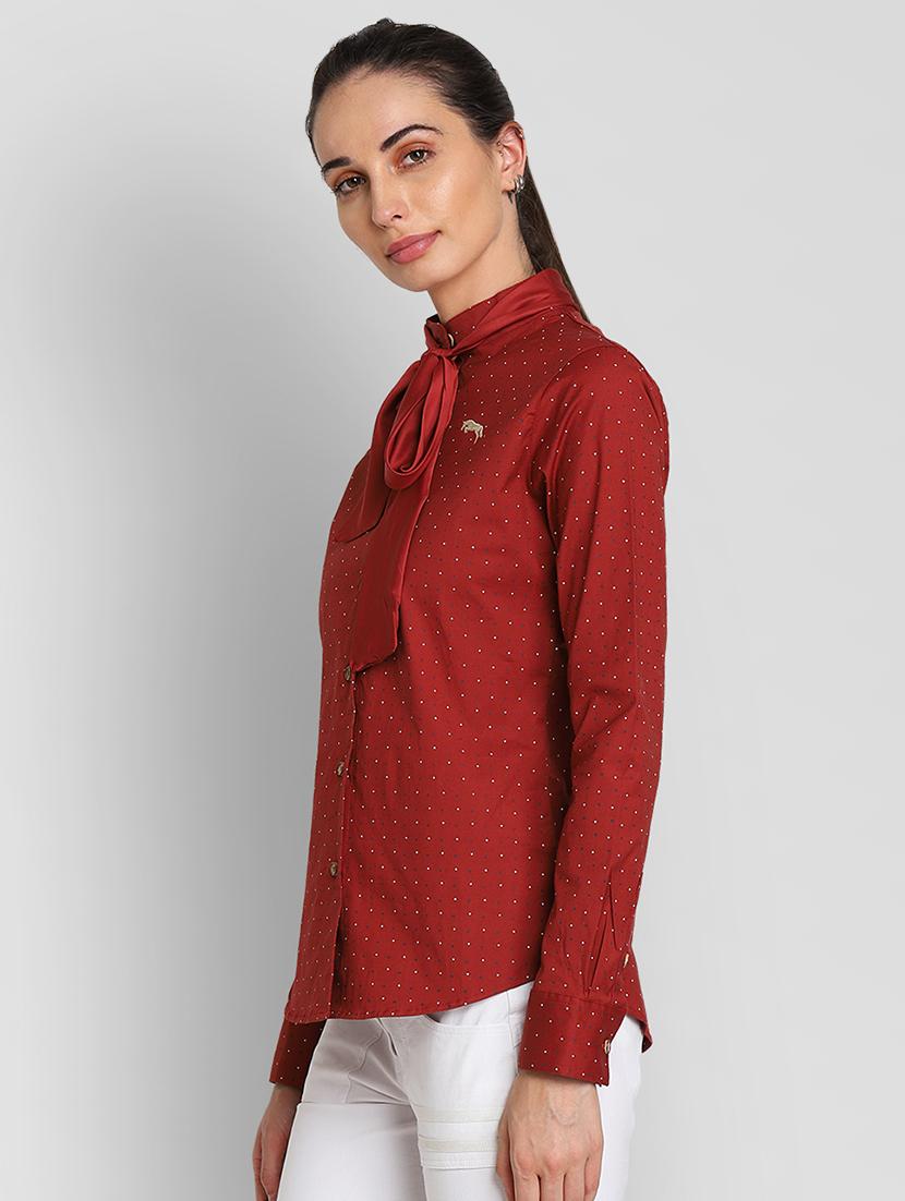 long sleeved polka dot shirt - 16322040 - Zoom Image - 2