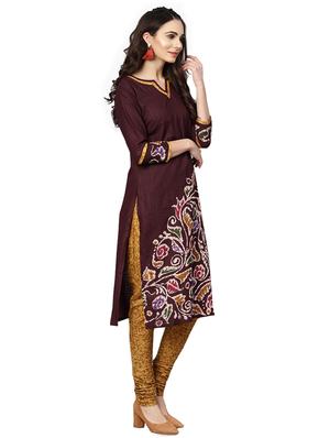 batik printed unstitched suit - 16322181 - Standard Image - 2